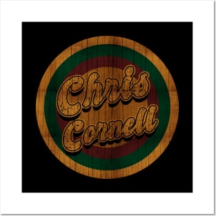 Circle Retro Chris Cornell Posters and Art